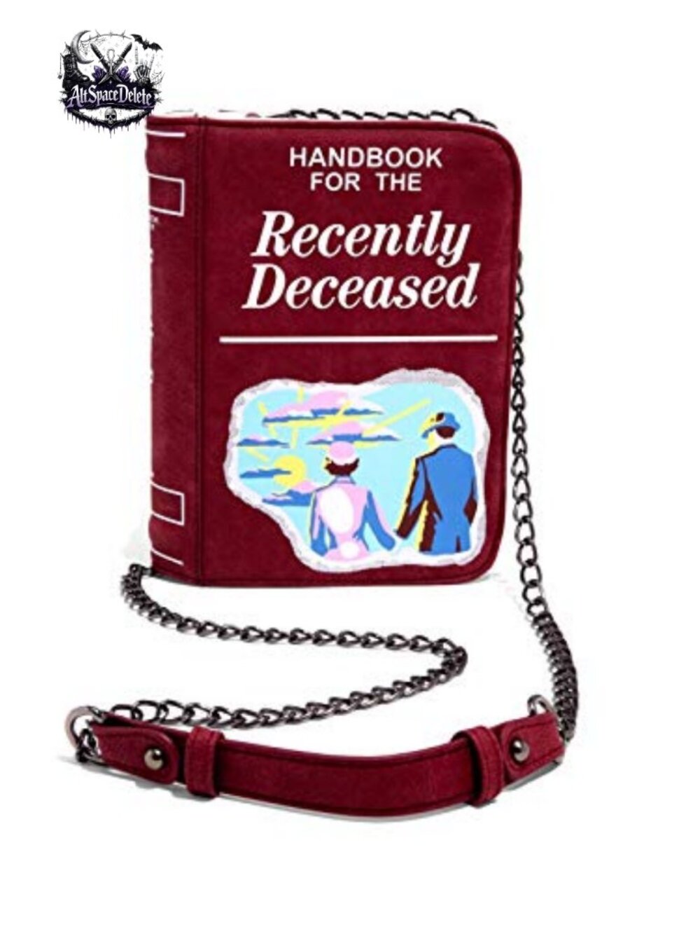 Beetlejuice Handbook Recently Deceased Sling Crossbody Bag